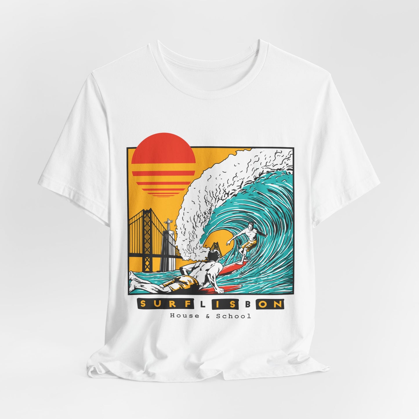 Organic Orange Sun T-shirt - Men