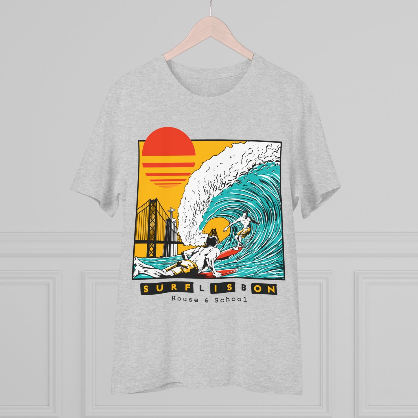 Organic Orange Sun T-shirt - Women