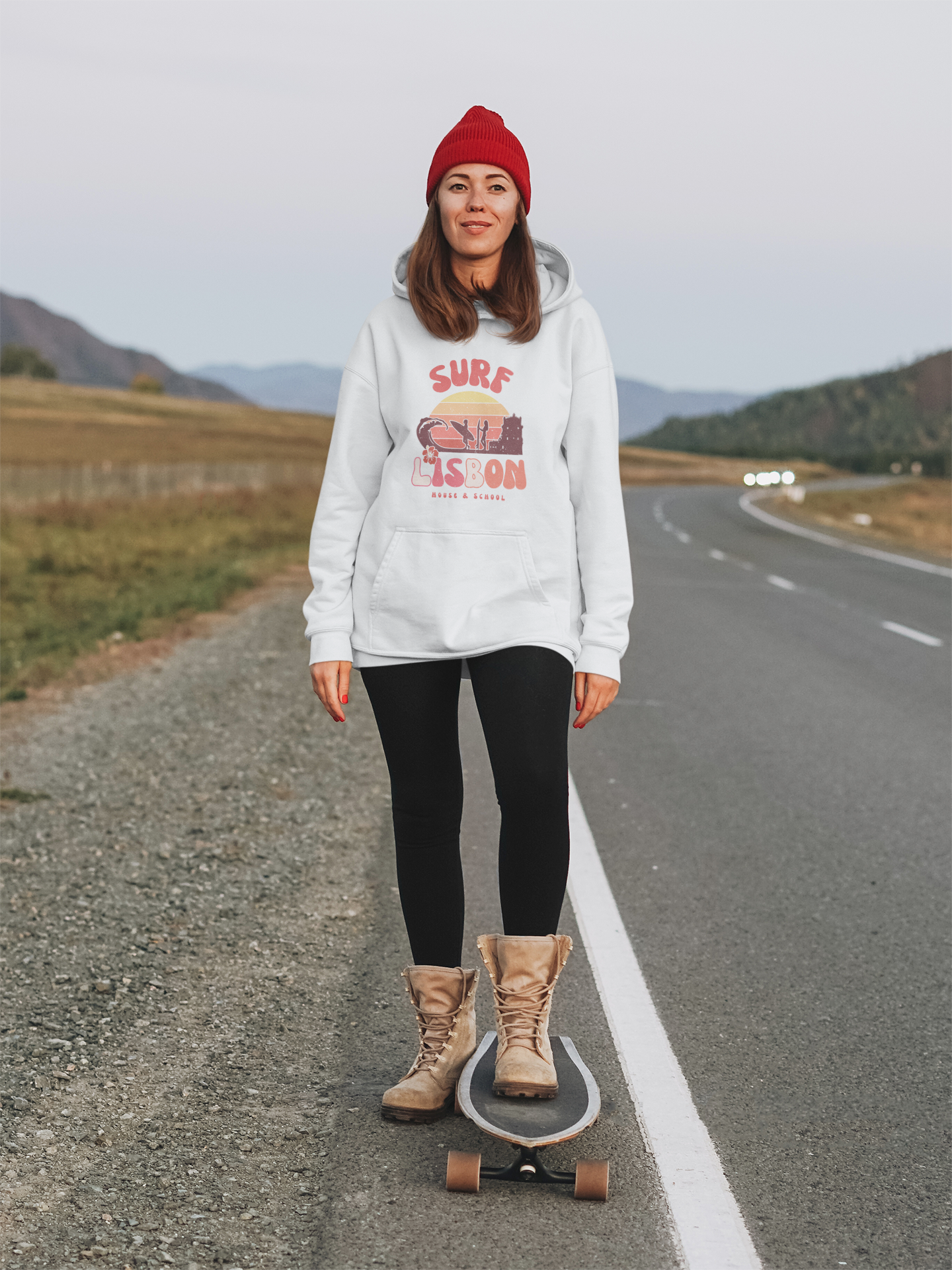 Women´s Organic "Torre de Belém" Hoodie