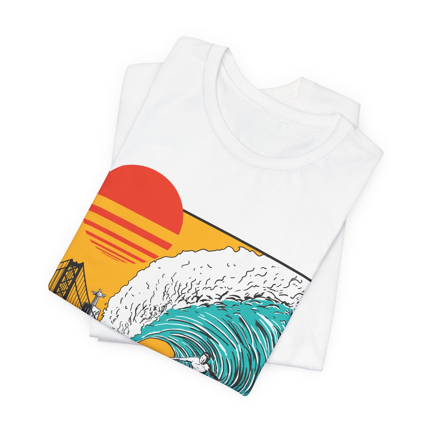 Organic Orange Sun T-shirt - Men